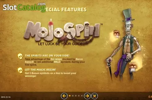 Скрин6. Mojo Spins слот