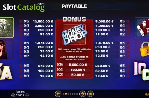 Скрин5. Money Drop Slot слот