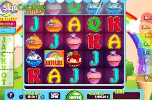 Скрин2. Cupcake Rainbow слот