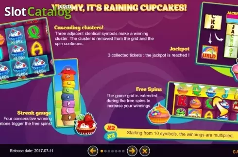 Скрин5. Cupcake Rainbow слот