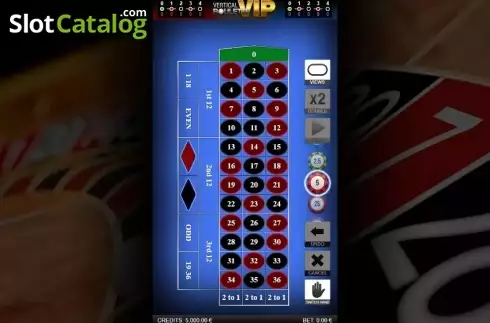 Скрин2. Vertical Roulette VIP слот