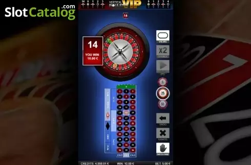 Скрин4. Vertical Roulette VIP слот