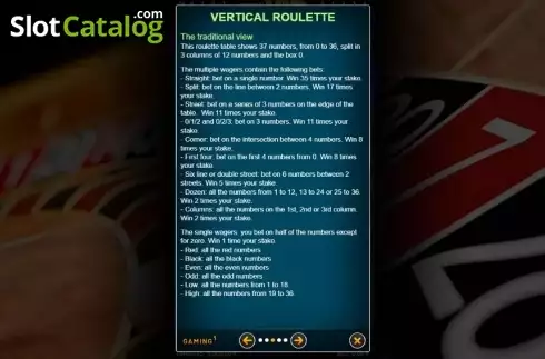 Скрин7. Vertical Roulette VIP слот