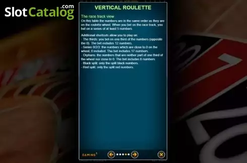 Скрин8. Vertical Roulette VIP слот
