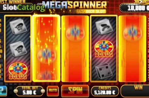 Скрин4. Mega Spinner Dice Slot слот