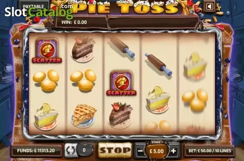 Скрин8. Pie Toss слот