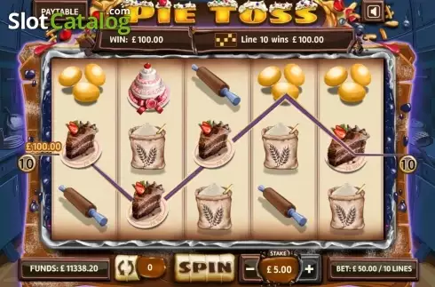 Скрин4. Pie Toss слот