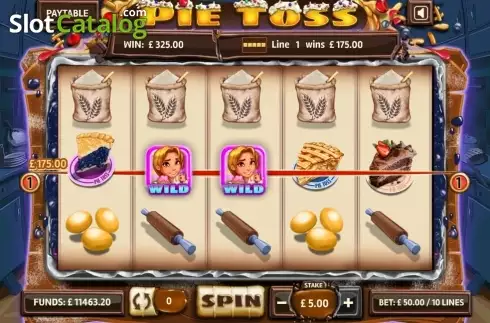 Скрин5. Pie Toss слот
