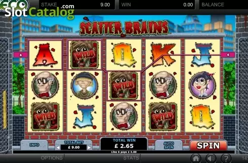 Скрин4. Scatter Brains слот