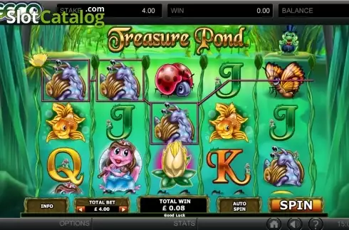 Скрин3. Treasure Pond слот