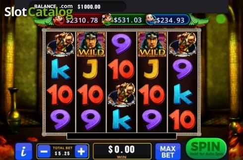Скрин2. Barbarian Riches слот