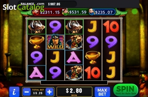 Скрин3. Barbarian Riches слот