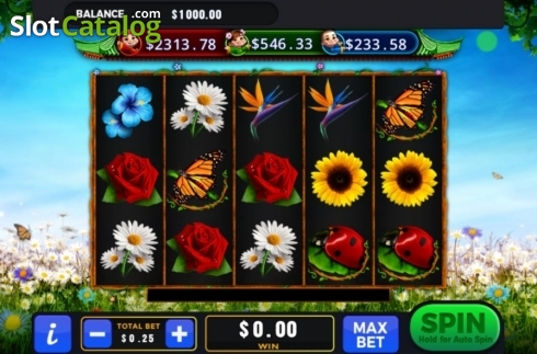 Скрин2. Fantasy Garden слот
