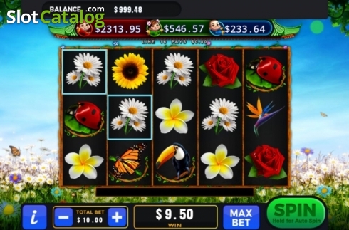 Скрин3. Fantasy Garden слот