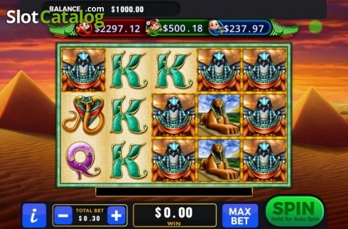Скрин2. King of Cairo Deluxe слот