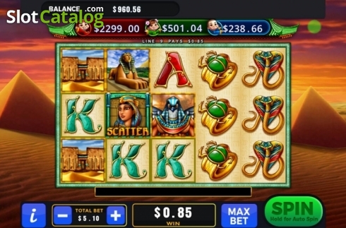 Скрин4. King of Cairo Deluxe слот