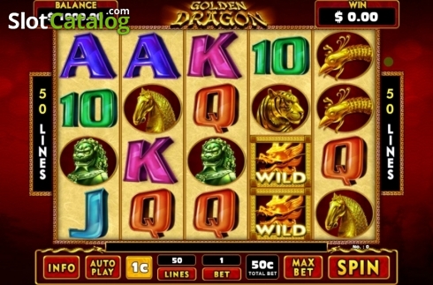 Скрин2. Golden Dragon (GMW) слот