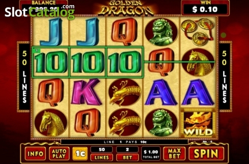 Скрин3. Golden Dragon (GMW) слот