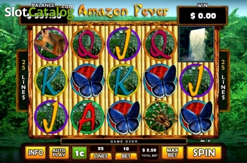 Скрин2. Amazon Fever слот
