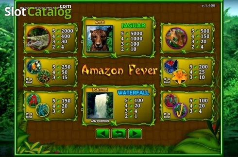 Скрин5. Amazon Fever слот