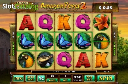 Скрин3. Amazon Fever 2 слот