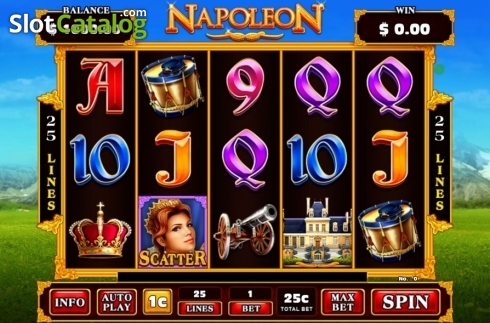 Скрин2. Napoleon (GMW) слот