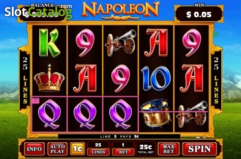 Скрин3. Napoleon (GMW) слот