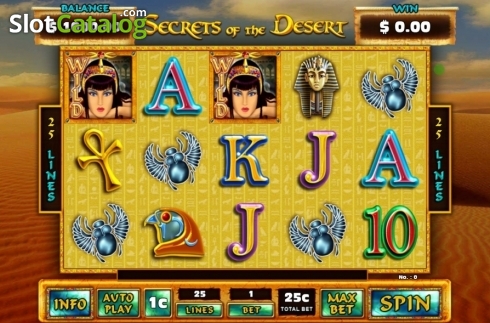Скрин2. Secrets of the Desert слот