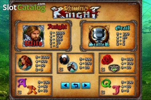 Скрин4. Shining Knight слот