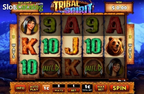 Скрин2. Tribal Spirit слот