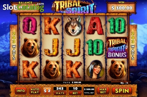 Скрин3. Tribal Spirit слот