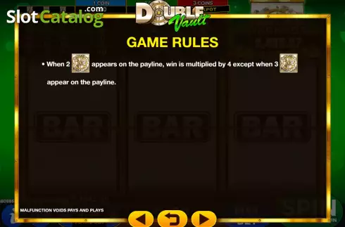 Скрин8. Double Vault слот