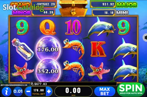 Скрин2. Treasure Cove (GMW) слот