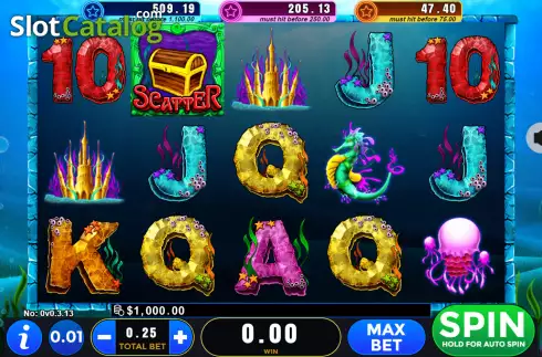 Скрин2. Mermaid Lucky Chest слот
