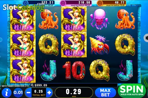 Скрин4. Mermaid Lucky Chest слот