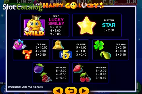 Скрин6. Happy Go Lucky слот