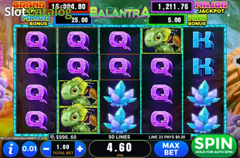 Скрин3. Balantra слот