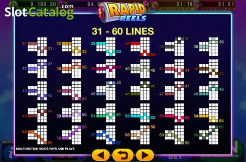 Скрин8. Rapid Reels (GMW) слот