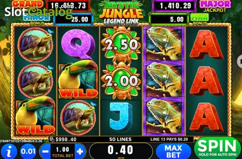 Скрин3. Toucan (GMW) слот