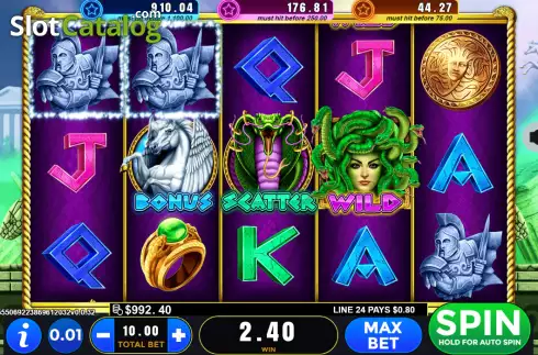 Скрин3. Medusa (GMW) слот