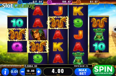Скрин3. Mayan Kingdom слот