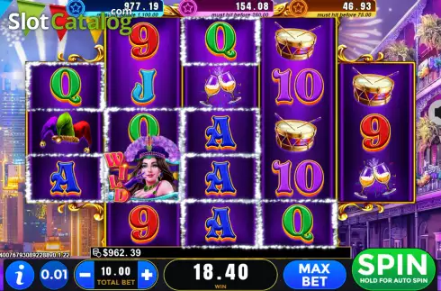 Скрин4. Mardi Gras Bash слот