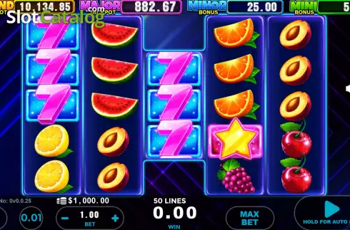 Скрин2. Lectric Fruits слот