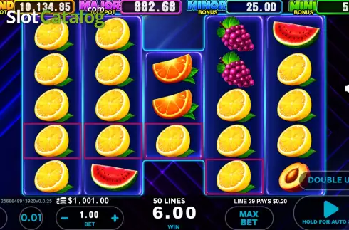 Скрин3. Lectric Fruits слот