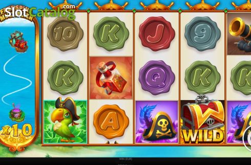 Скрин2. Pirate's Quest (GONG Gaming) слот