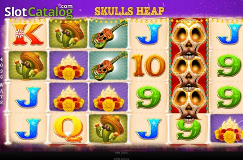 Скрин2. Skulls Heap слот