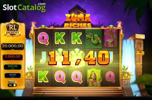 Скрин4. Zuma Riches слот