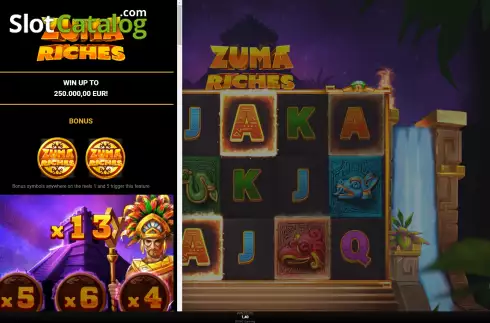 Скрин9. Zuma Riches слот