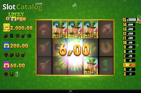 Скрин5. Lucky O'Mega слот