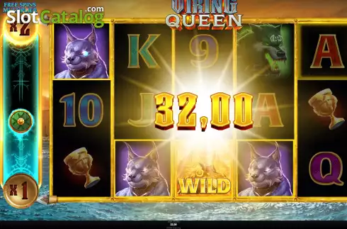 Скрин4. Viking Queen слот